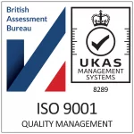 This image is an ISO9001 certificate for Quality Management